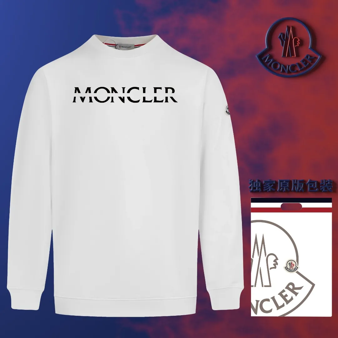 【 Quality】 【🎉 🎊】 【 MONCLER】【In Stock 】 🏅2024 New Arrival Premium 3D LOGO ， ， Premium ⚠️ ： 460 ， 21S 10S 26/2 1*1 ！ ， ， ， ， ， ！ Same Style ✔ Same Style： ❗ ✔【 Same Style， In Stock！】 ➡Size：S M L XL XXL ➡ ：Black White ⚠️Size Size